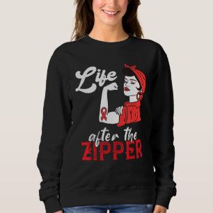 Öppen Hjärtkirurgi Överlevande Livet Efter Zipper- T Shirt