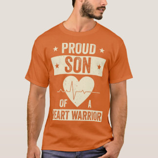 Öppen hjärtoperation CHD Transplant Son till ett H T Shirt