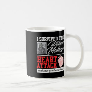 Öppen hjärtskirurgi Survivor widow Maker Heart Att Kaffemugg