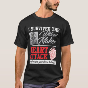 Öppen hjärtskirurgi Survivor widow Maker Heart Att T Shirt