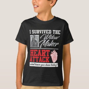 Öppen hjärtskirurgi Survivor widow Maker Heart Att T Shirt