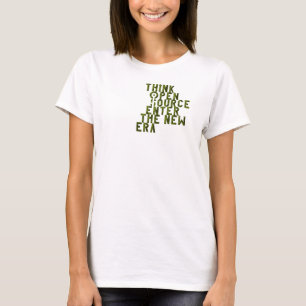 öppen källa för tänka t shirt