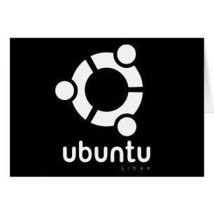 Öppen källa för Ubuntu Linux Hälsningskort
