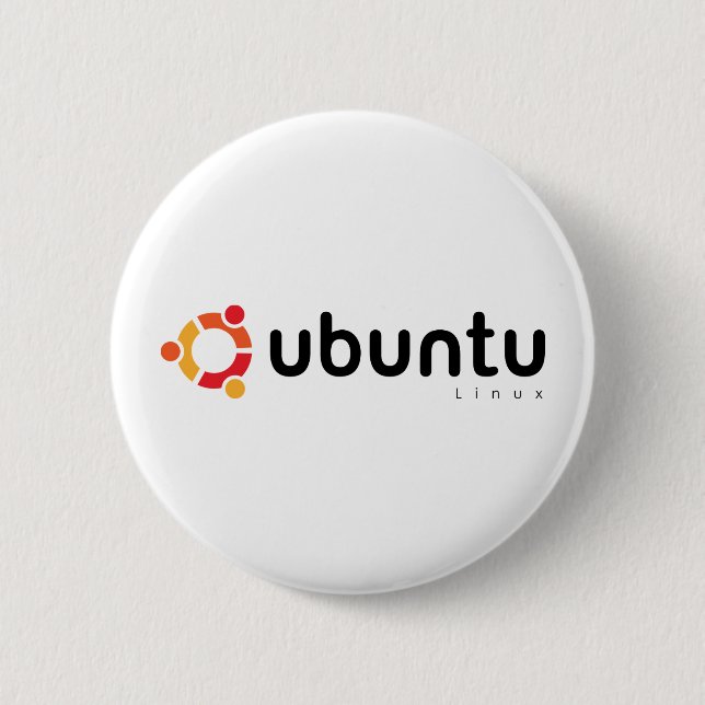 Öppen källa för Ubuntu Linux Knapp (Framsida)