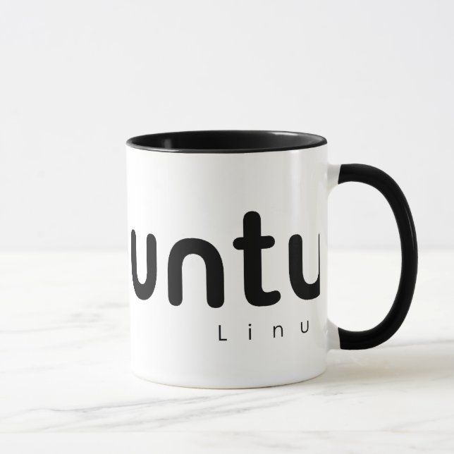Öppen källa för Ubuntu Linux Mugg (Höger)