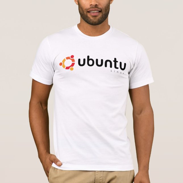 Öppen källa för Ubuntu Linux T-shirt (Framsida)