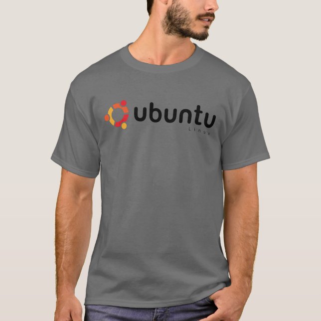 Öppen källa för Ubuntu Linux T-shirt (Framsida)