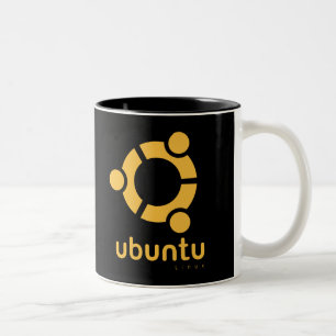 Öppen källa för Ubuntu Linux Två-Tonad Mugg