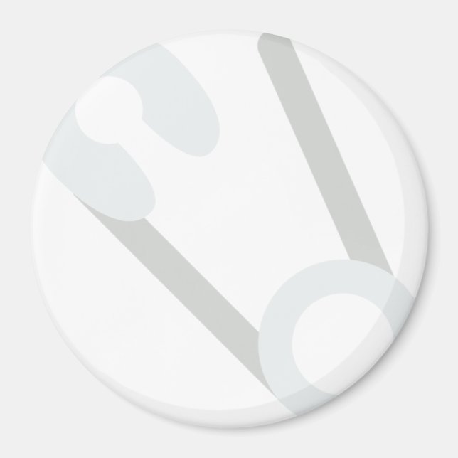 öppen säkerhetstapp magnet (Framsidan)