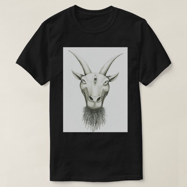 Öppen tredje Öga-gettsklassisk TShirt T Shirt (Design framsida)