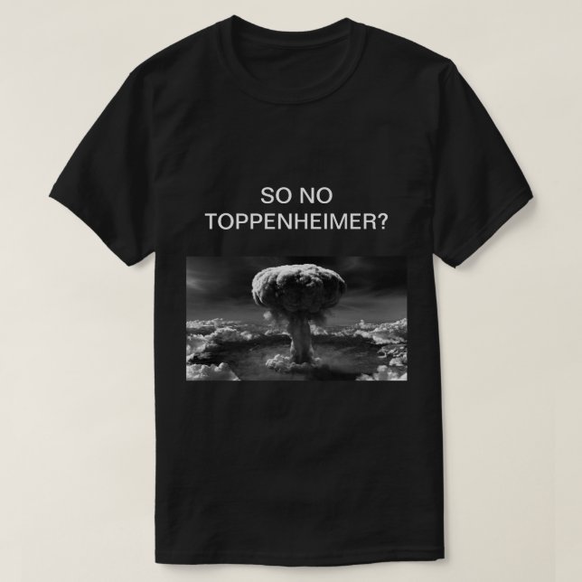 Oppenheimer T Shirt (Design framsida)