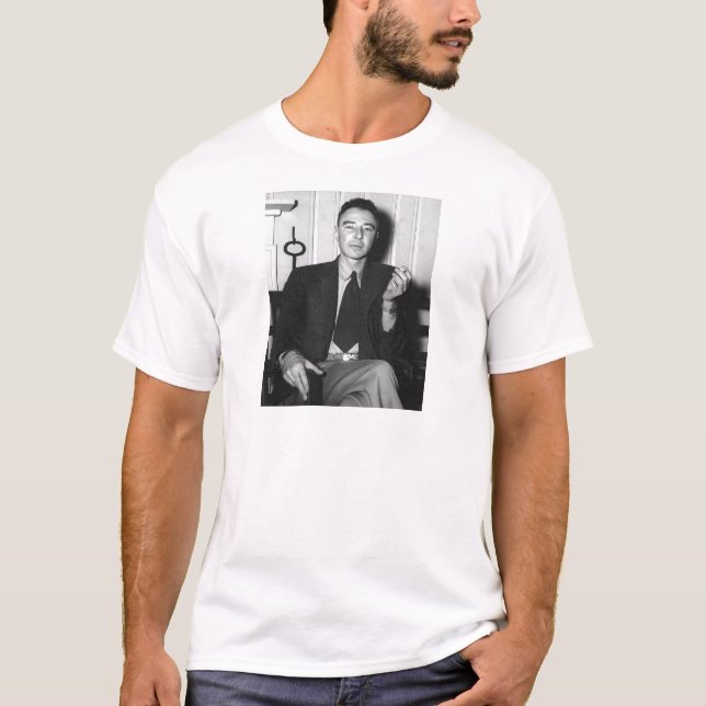 oppenheimer tee shirt (Framsida)
