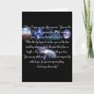 Öppenhjärtig kärlek kort