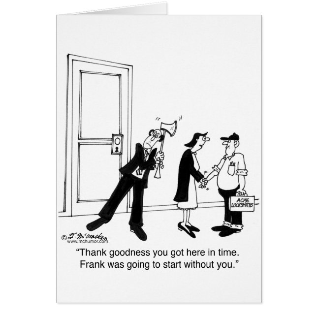 Öppenhjärtig som startas UTAN dig Hälsningskort (Framsidan)