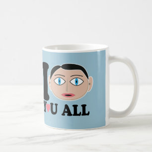 Öppenhjärtigen älskar all dig kaffemugg