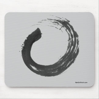 Öppet cirkla den Enso zenen Mousepad Musmatta