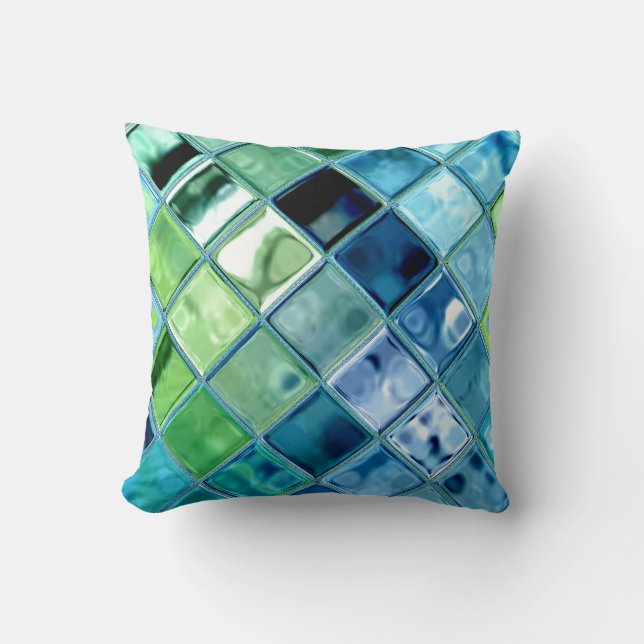 Öppet havsbottenskåp Pillows ~ hemmadekoder, gåva Kudde (Framsida)