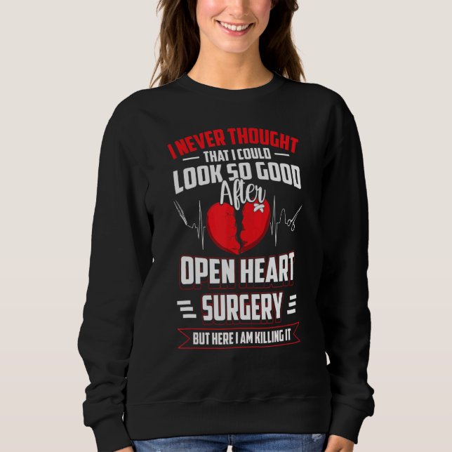 Öppet hjärtkirurgi Hjärtbypass T Shirt (Framsida)
