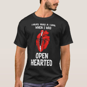 Öppet hjärtkirurgi och bypass Heart Survivor T Shirt