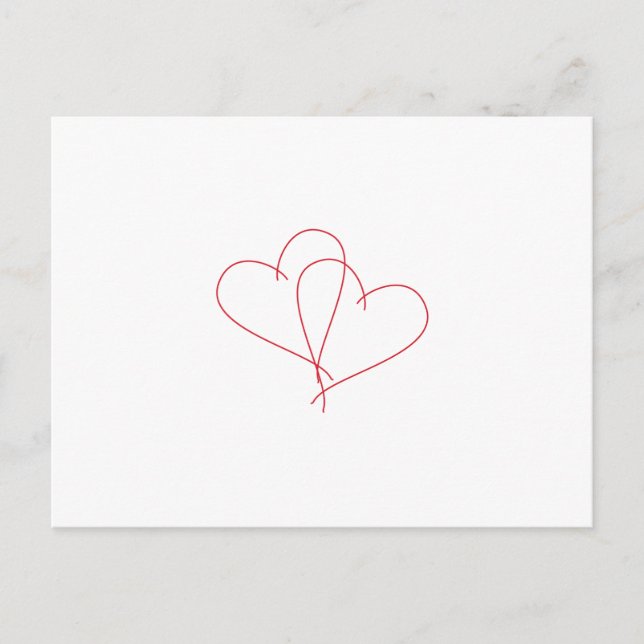 Öppet hörn vykort (Framsida)