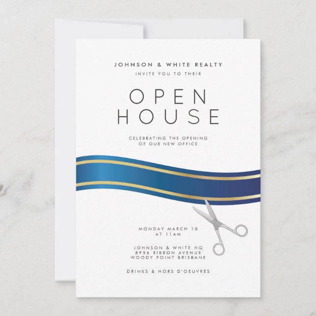 Öppet Hus Inbjudan (Framsida)