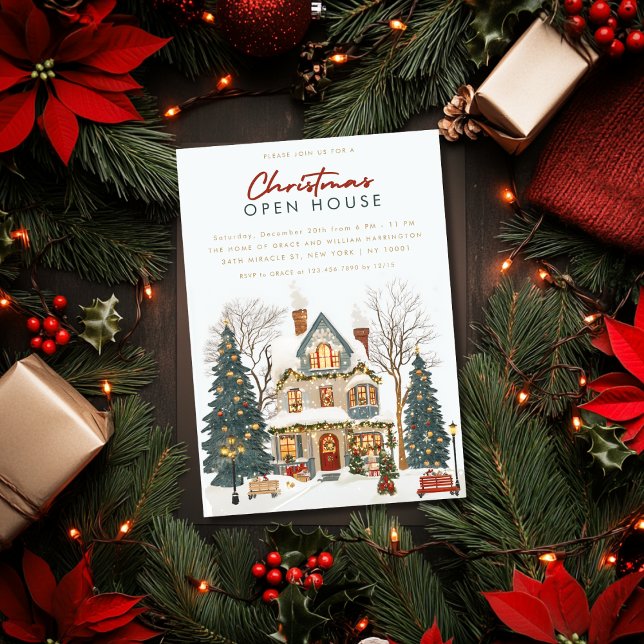 Öppet julhus - inbjudan (Skapare uppladdad)
