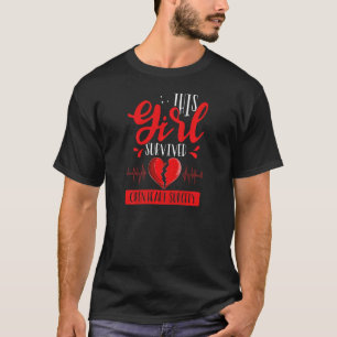 Öppet öppnande av " Womens Heart Transplant Surviv T Shirt