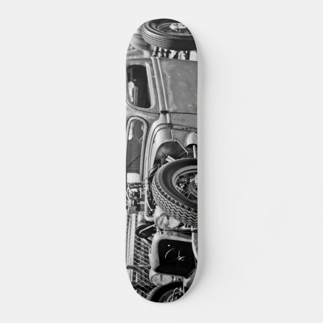 Öppet rulla det Hot rod/råttaStång 5 däcket Skateboard Bräda 20,5 Cm (Framsida)