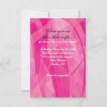 ÖPPET STAR-Bat mitzvah mottagningskort