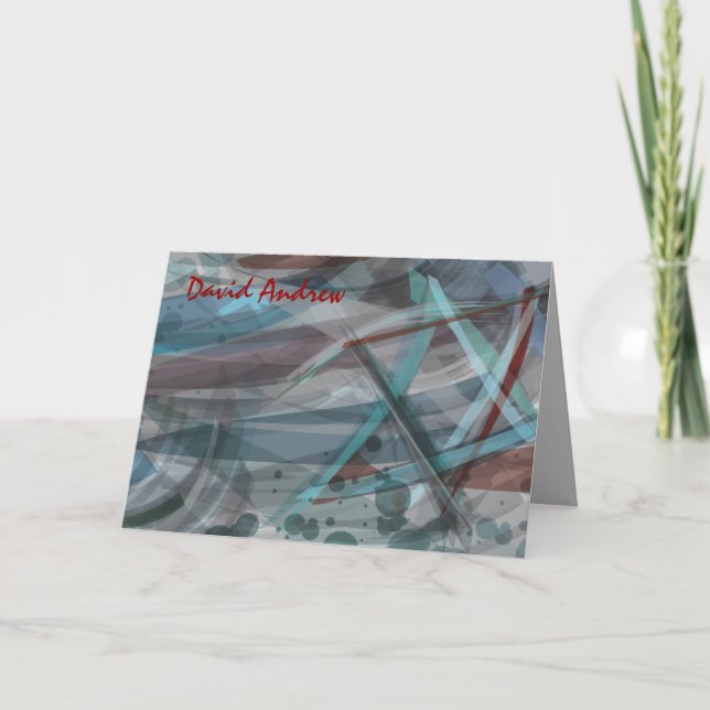 ÖPPET STAR Pub Mitzvah - tackkort (Framsida)