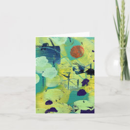 Öppna ängen/stolpar Notkort Anteckningskort