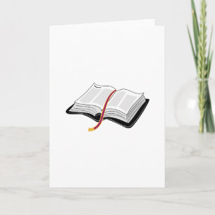 Öppna bibel kort