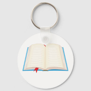 Öppna Bok Nyckelring