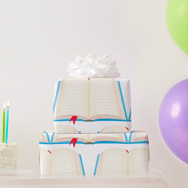 Öppna Bok Presentpapper (Skapare uppladdad)