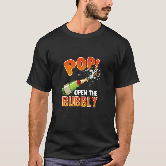 Öppna bubblan t shirt (Framsida)