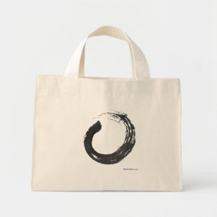 Öppna cirkel Enso Zen Bag Mini Tygkasse