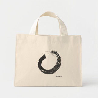 Öppna cirkel Enso Zen Bag Mini Tygkasse