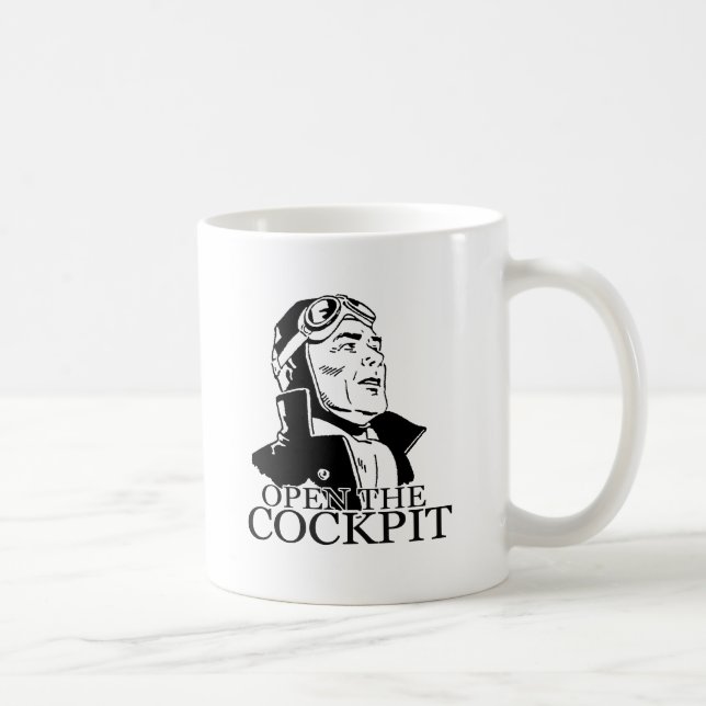Öppna cockpit kaffemugg (Höger)