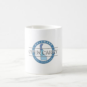Öppna Delaware bär kaffemuggen Kaffemugg