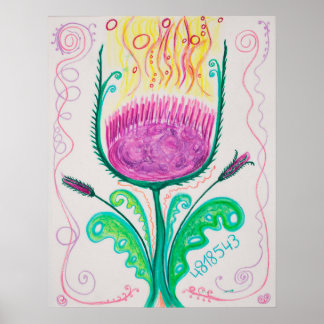 Öppna dig själv för universum poster