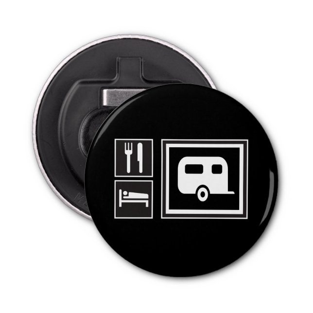 Öppna din öl i RV-camparen Flasköppnare (Framsidan)