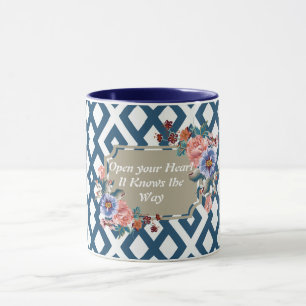 Öppna ditt hjärta, det känner till hur designer mugg