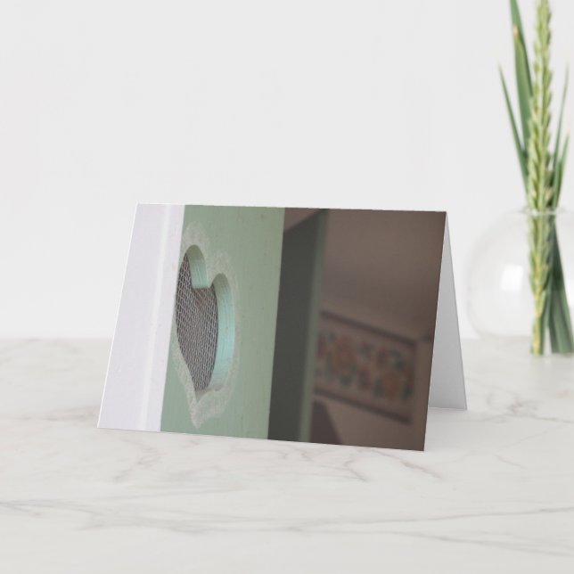 "Öppna ditt hjärta" - Snart frisk igen kort (Framsida)