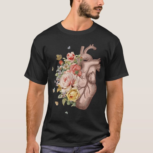 Öppna ditt hjärta t shirt (Framsida)