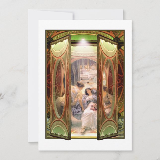 Öppna dörr till badplatserna inbjudningar (Framsida)