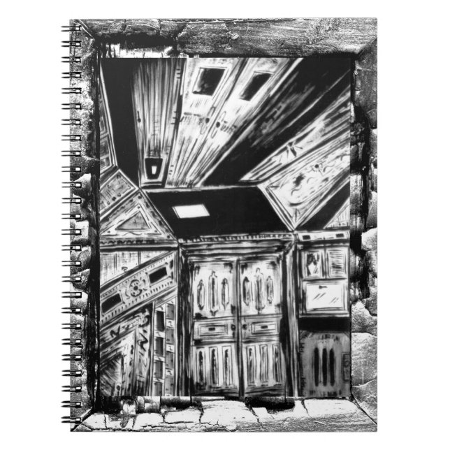 Öppna dörrar anteckningsbok (Framsidan)