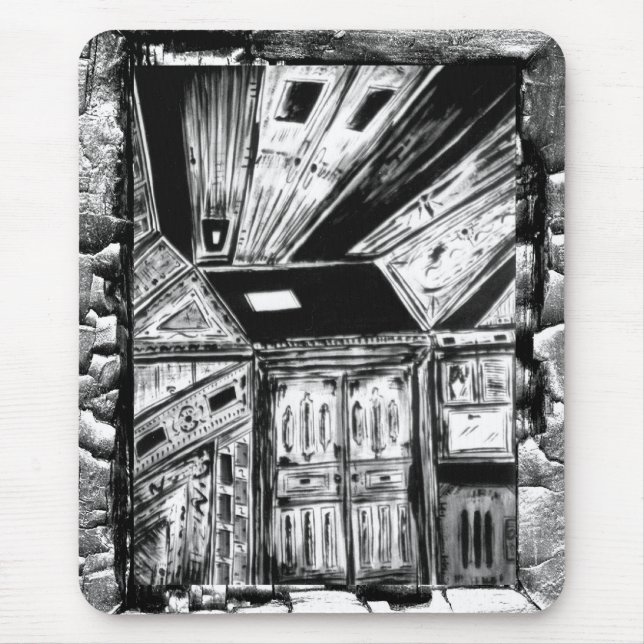 Öppna dörrar musmatta (Framsidan)