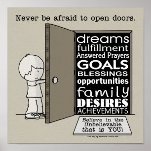 Öppna dörrar poster