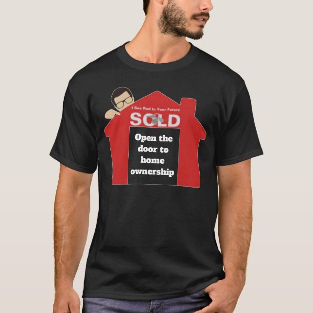Öppna dörren till bostadsområdetT-Shirt T Shirt (Framsida)