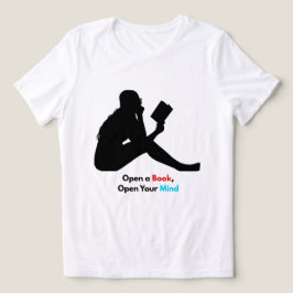 Öppna en bok, öppna ditt sinne – Läsarälskare desi T Shirt